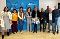 La directora general del Servicio de Empleo y Formaci&oacute;n (SEF), Pilar Valero, durante la presentaci&oacute;n de la iniciativa 'Murcia es Oportunidad'.