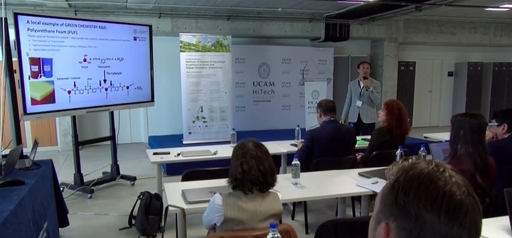 Reuni&oacute;n del proyecto 'Greenchem'.