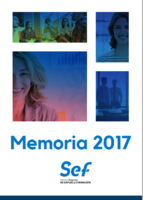 Portada de "Memoria del SEF 2017"