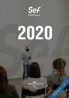 Portada de "Memoria del SEF 2020"