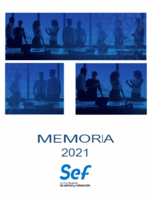 Portada de "Memoria del SEF 2021"